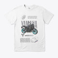 T-shirt blanc *yamaha*