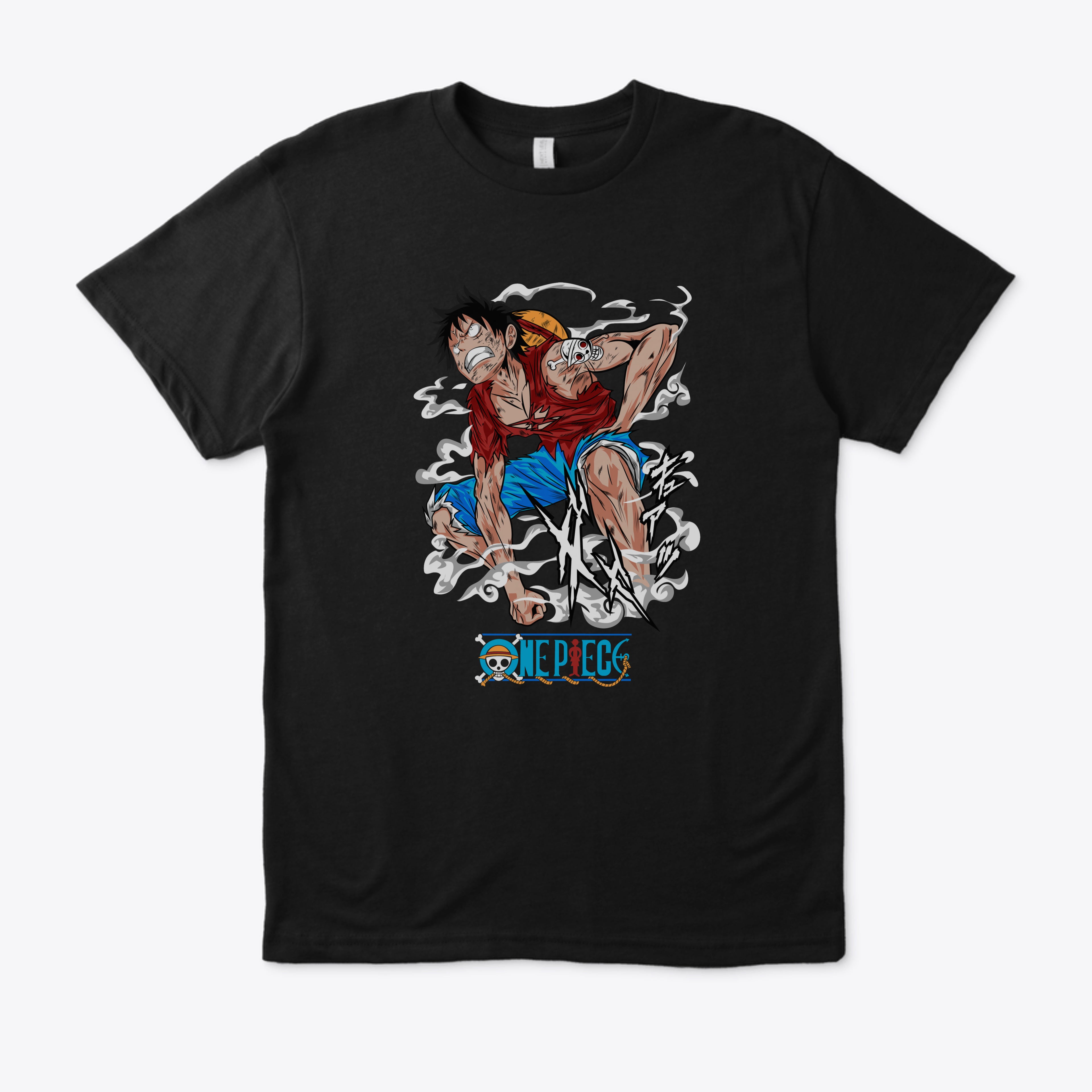 T-shirt noir *one piece*