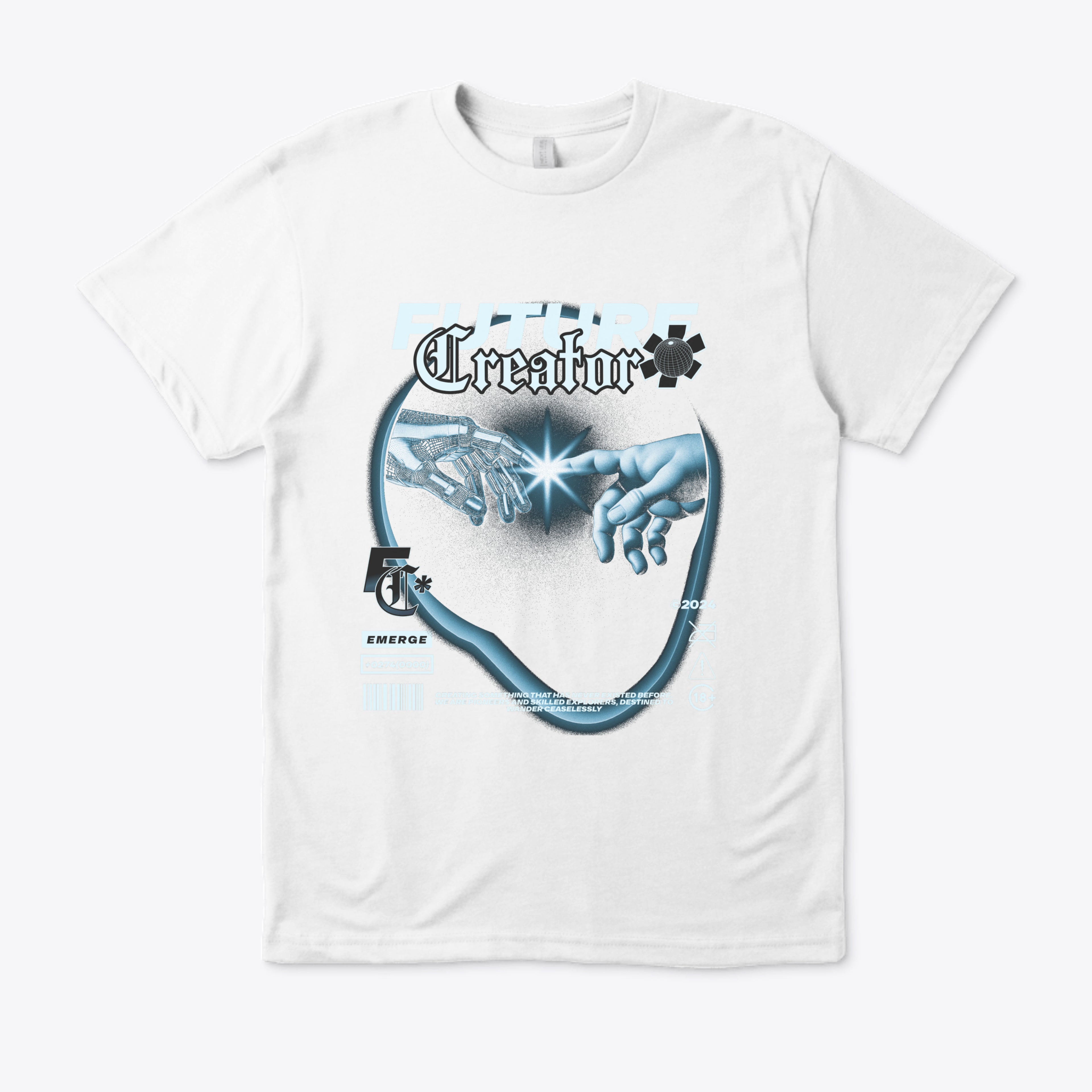 T-shirt blanc *futur*