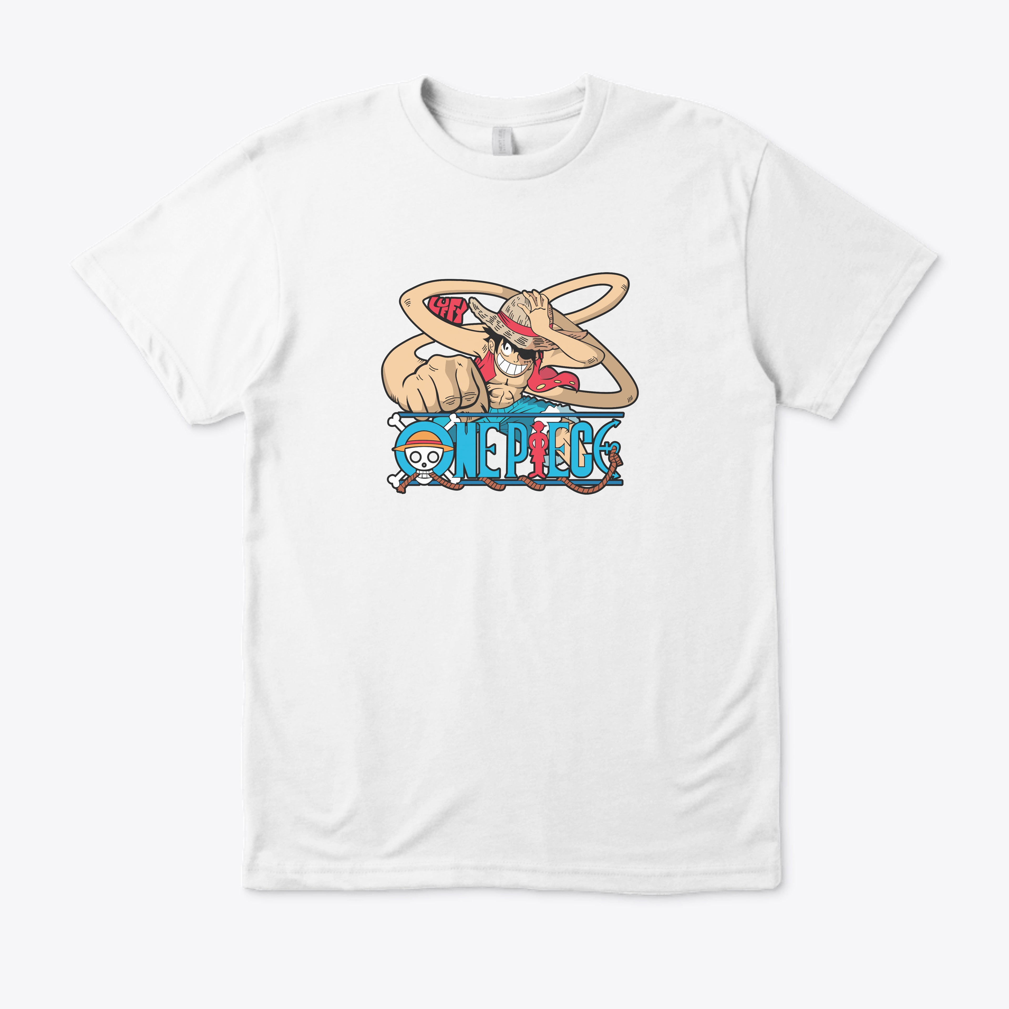 T-shirt blanc *one piece*