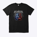 T-shirt noir *gants de boxe*