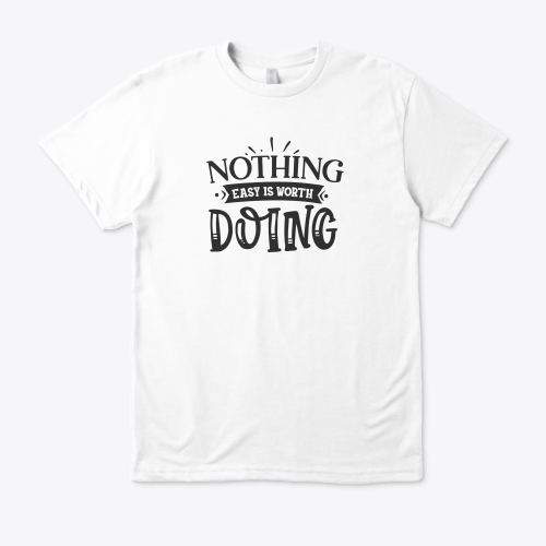 T-shirt blanc *easy*