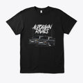 T-shirt noir *autobhalt*