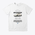 T-shirt blanc *volkswagen*