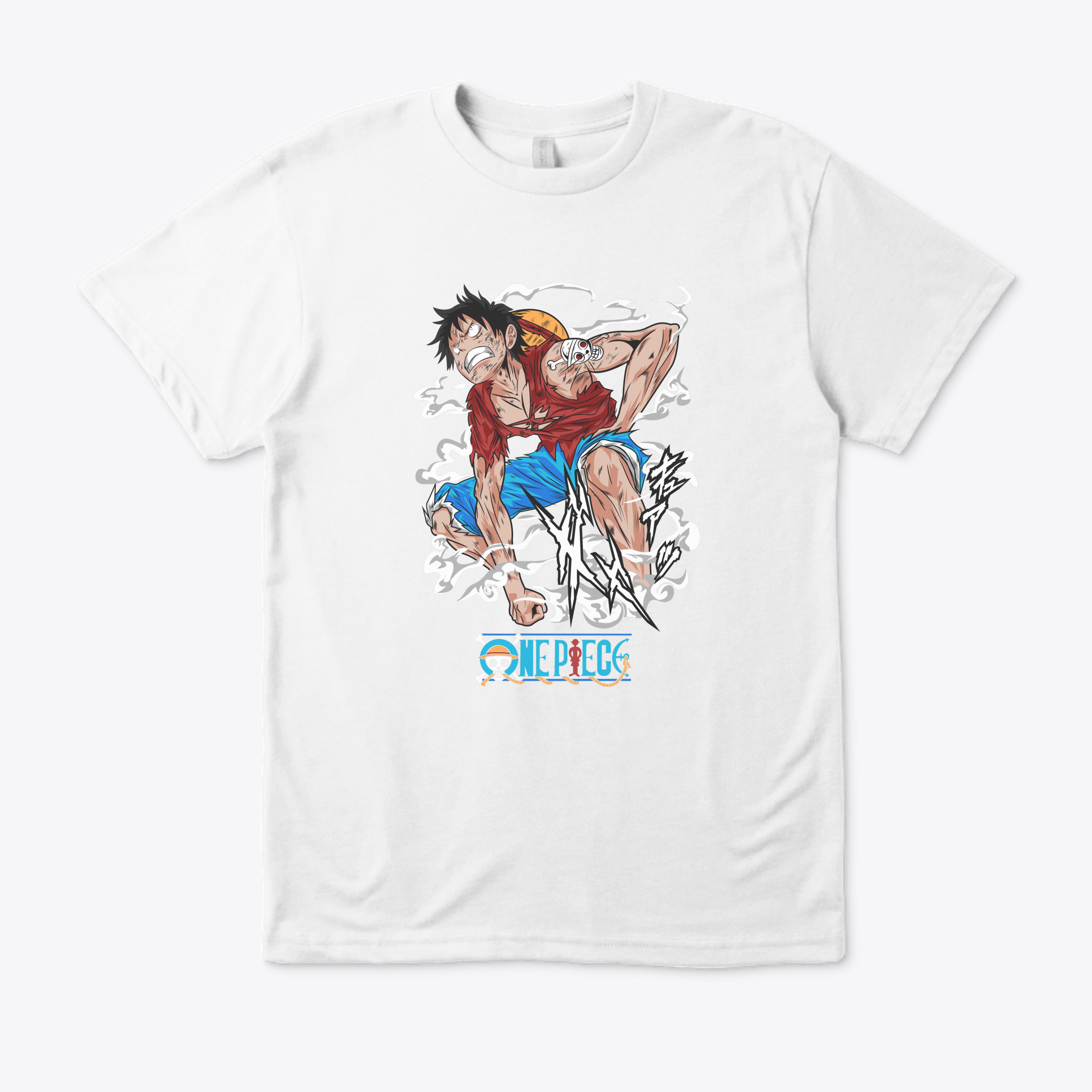 T-shirt blanc *one piece*